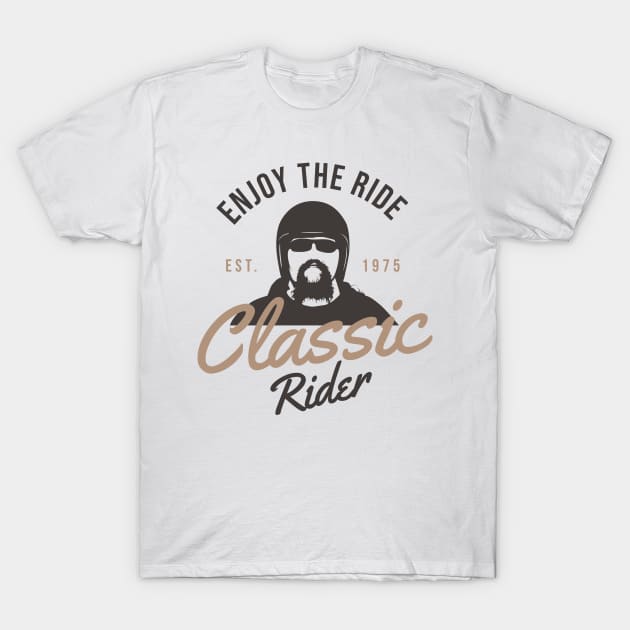 Classic Rider Vintage Motorcycle Tee | Timeless Bike T-Shirt by medabdallahh8